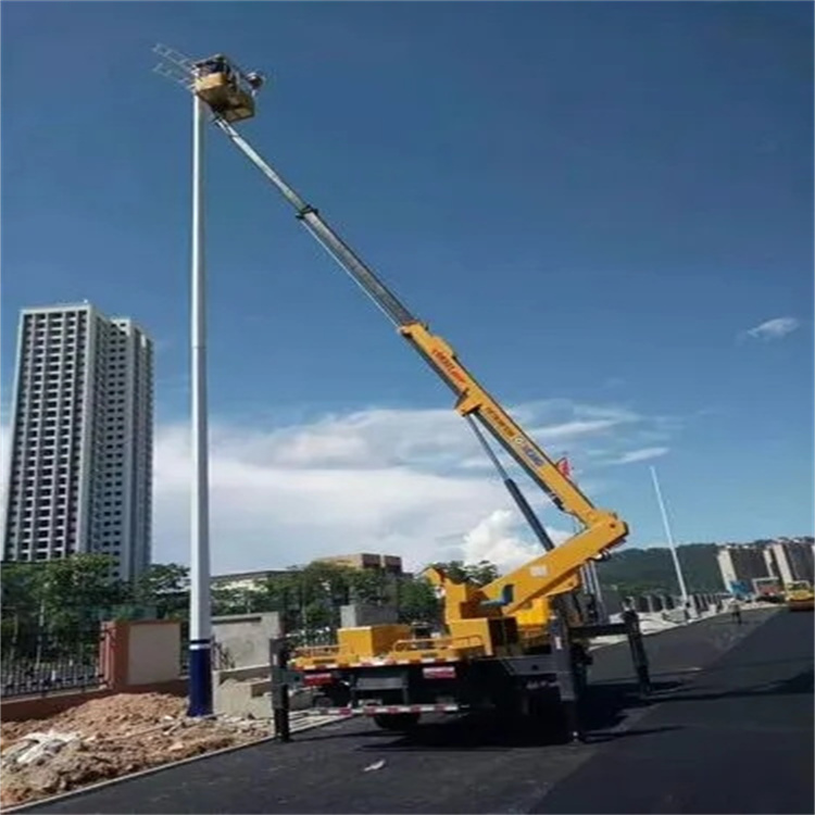 和县维修路灯的曲臂升降车出租